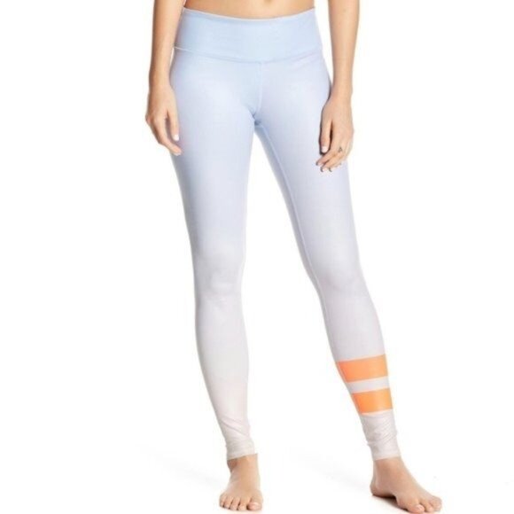 Alo Yoga Airbrush Gradient Sky Leggings - Picture 1 of 5